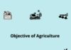 Emerging Trends and Objectives of Agriculture Objective of Agriculture