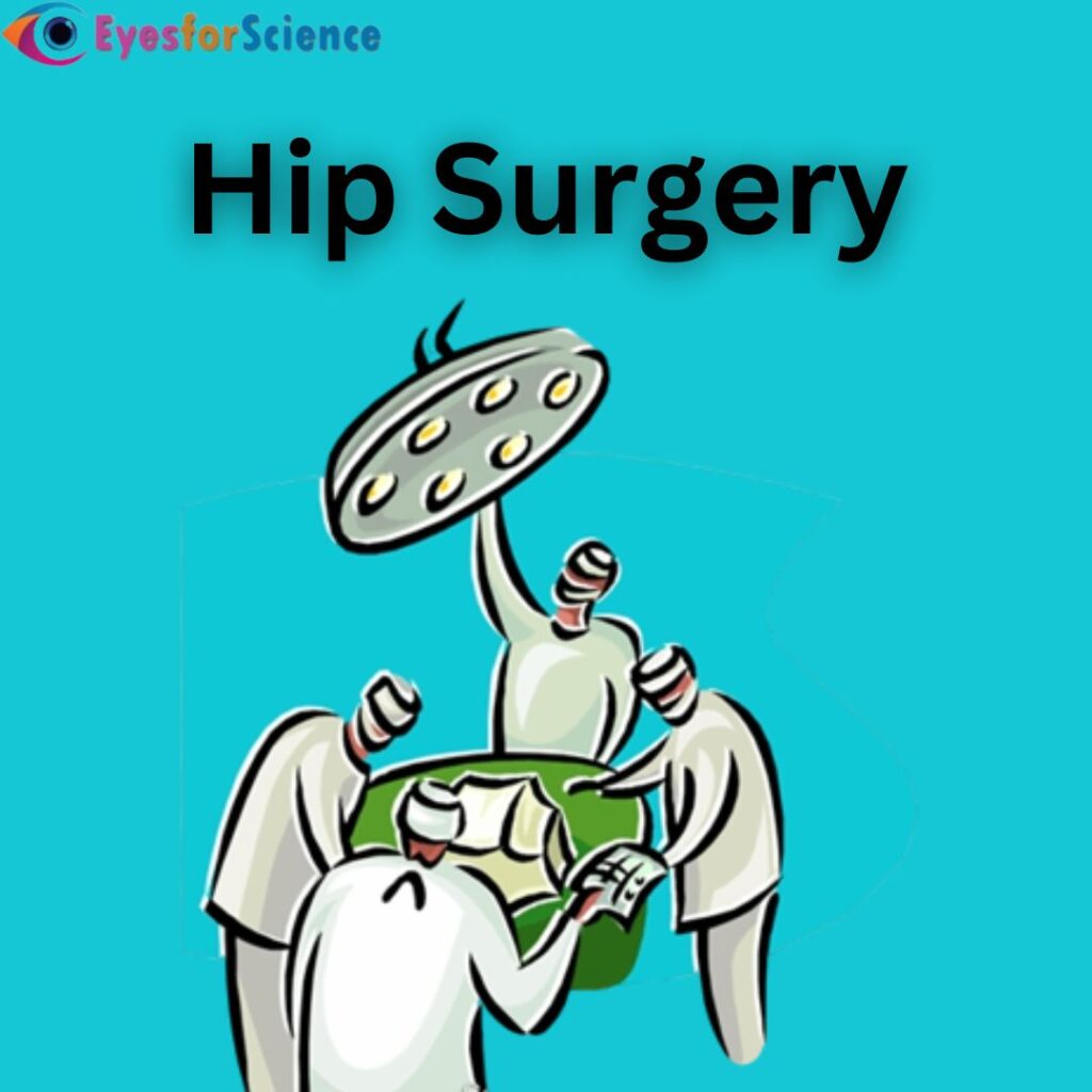 Anterior Hip Replacement Depiction