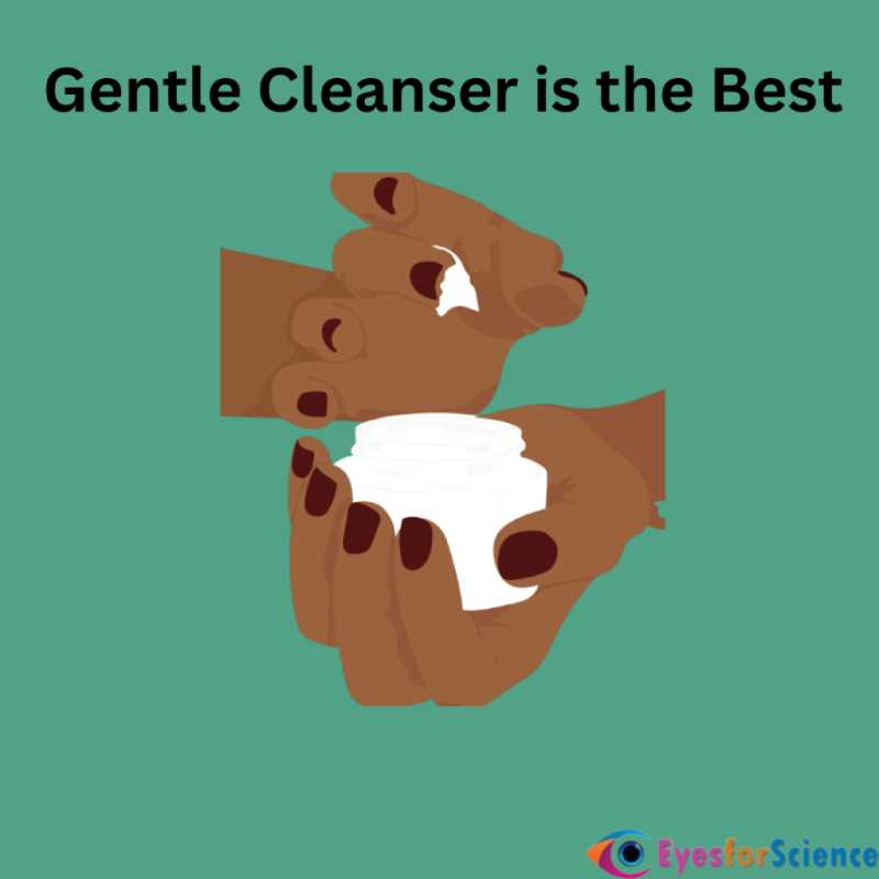 Gentle cleanser image depiction