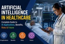Artificial Intelligence in Healthcare: Complete Guide to AI Applications, Benefits, Risks & Future Artificial Intelligence in Healthcare Complete Guide to AI Applications, Benefits, Risks & Future