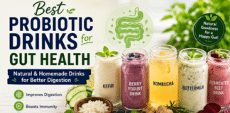 Best Probiotic Drinks for Gut Health: Natural & Homemade Drinks for Better Digestion Best Probiotic Drinks for Gut Health