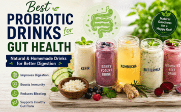 Best Probiotic Drinks for Gut Health: Natural & Homemade Drinks for Better Digestion Best Probiotic Drinks for Gut Health
