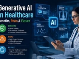 Generative AI in Healthcare: Benefits, Risks & Future Generative AI in Healthcare: Benefits, Risks & Future