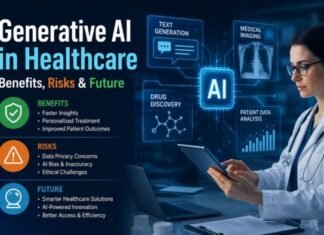 Generative AI in Healthcare: Benefits, Risks & Future Generative AI in Healthcare: Benefits, Risks & Future