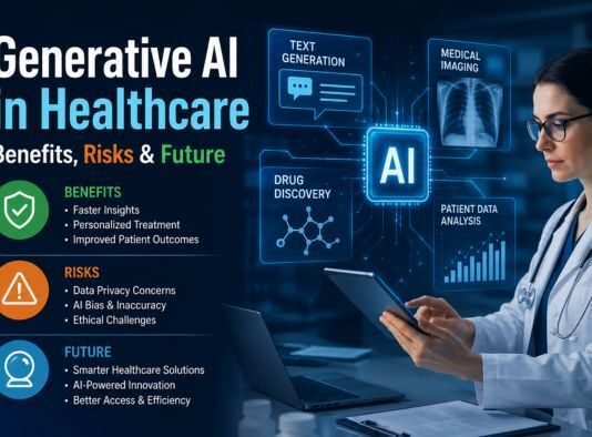 Generative AI in Healthcare: Benefits, Risks & Future Generative AI in Healthcare: Benefits, Risks & Future