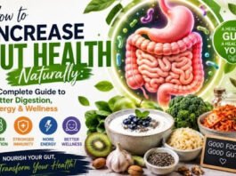 How to Increase Gut Health Naturally: A Complete Guide to Better Digestion, Energy & Wellness How to increase gut health naturally