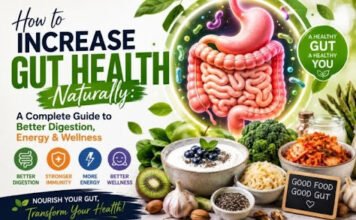 How to Increase Gut Health Naturally: A Complete Guide to Better Digestion, Energy & Wellness How to increase gut health naturally