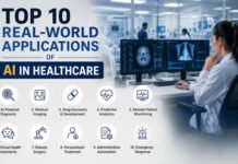 Top 10 Real-World Applications of AI in Healthcare Top 10 Real-World Applications of AI in Healthcare