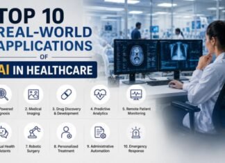 Top 10 Real-World Applications of AI in Healthcare Top 10 Real-World Applications of AI in Healthcare