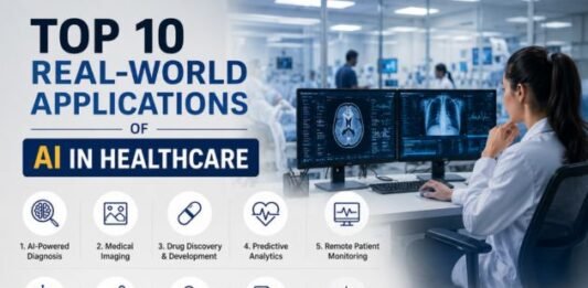 Top 10 Real-World Applications of AI in Healthcare Top 10 Real-World Applications of AI in Healthcare