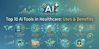 Top 10 AI Tools in Healthcare: Features, Uses, Benefits and Limitations Top AI Tools in Healthcare