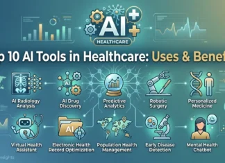 Top 10 AI Tools in Healthcare: Features, Uses, Benefits and Limitations Top AI Tools in Healthcare